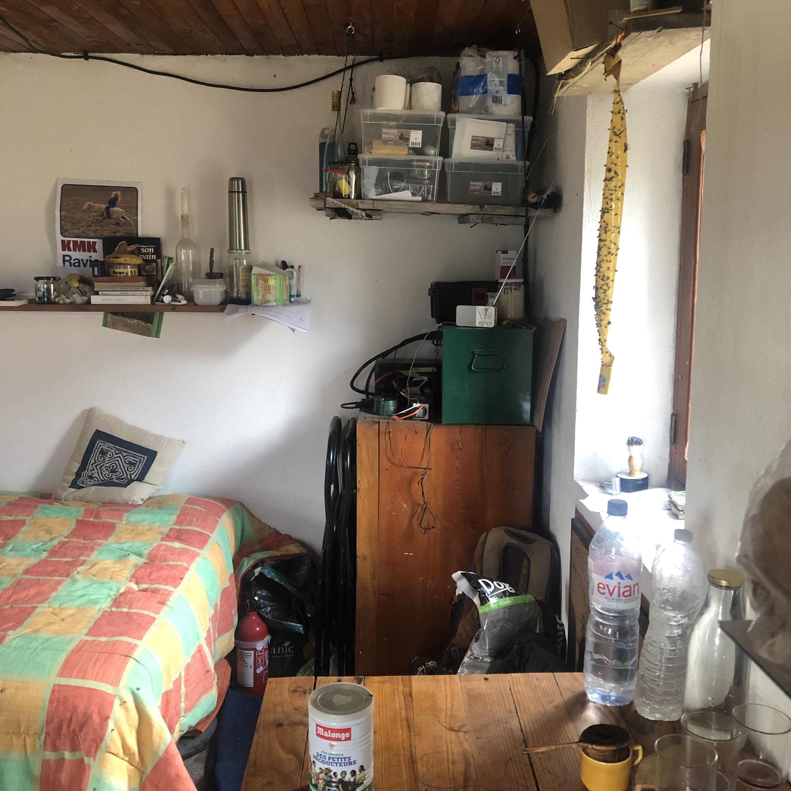 intérieur de cabane pastoral