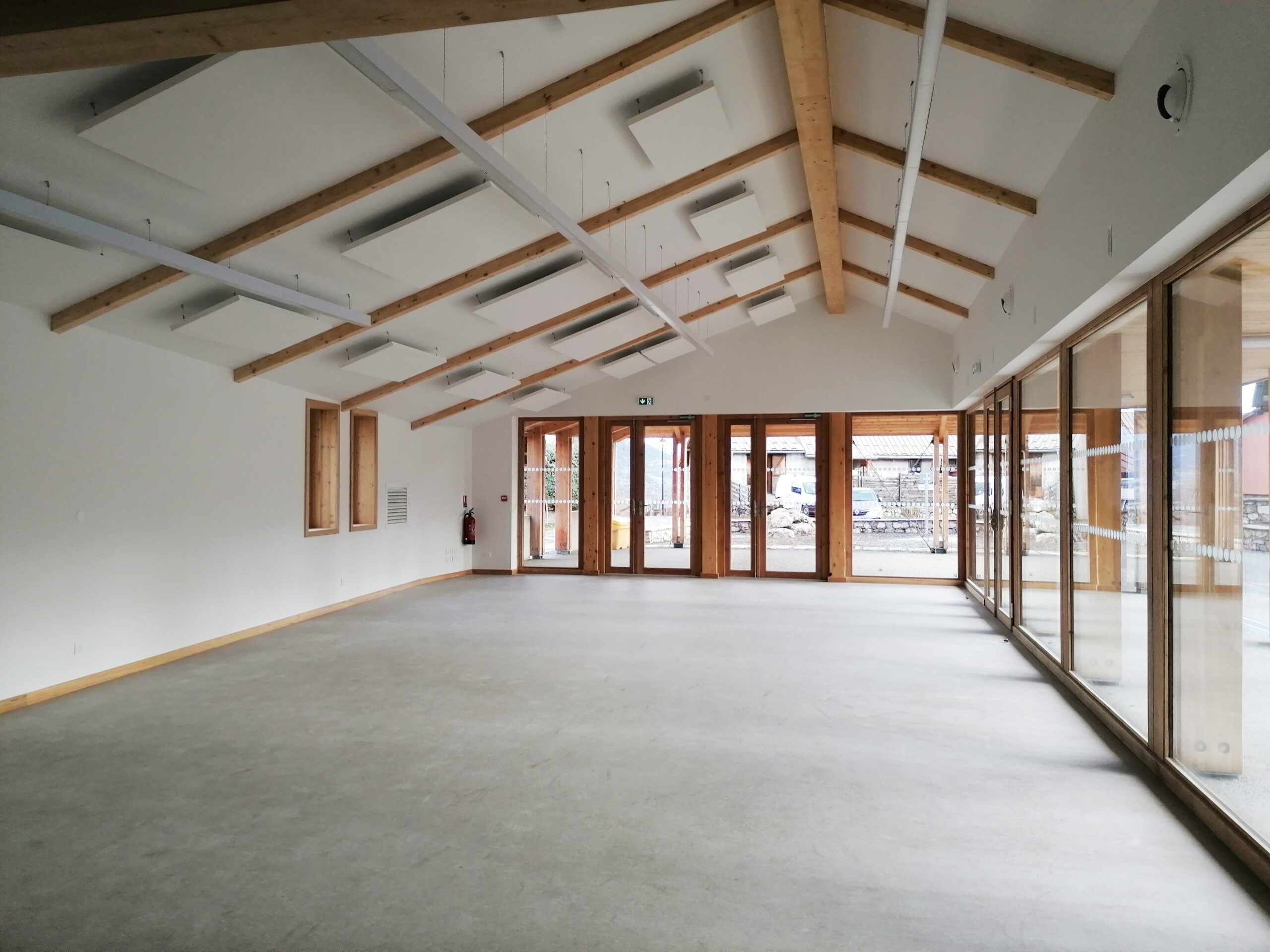 intérieur de salle polyvalente